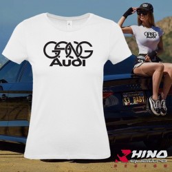 T-Shirt_GANG_Audi_White_Woman