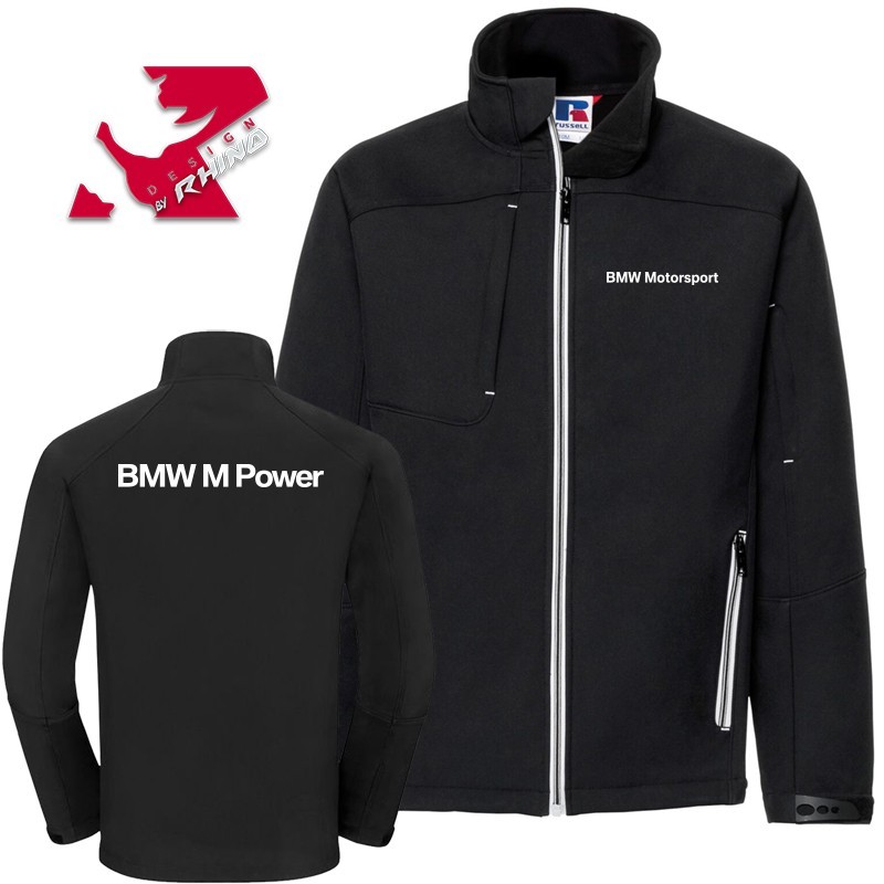 Veste BMW Motorsport Puma Softshell Noir - Homme