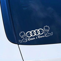 Sticker Audi Bébés à Bord