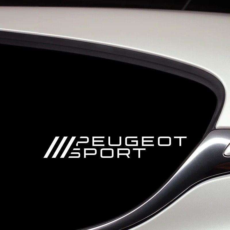 Stickers et autocollant Peugeot racing