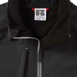 Veste Softshell AMG hommes (Coloris noir, XL)