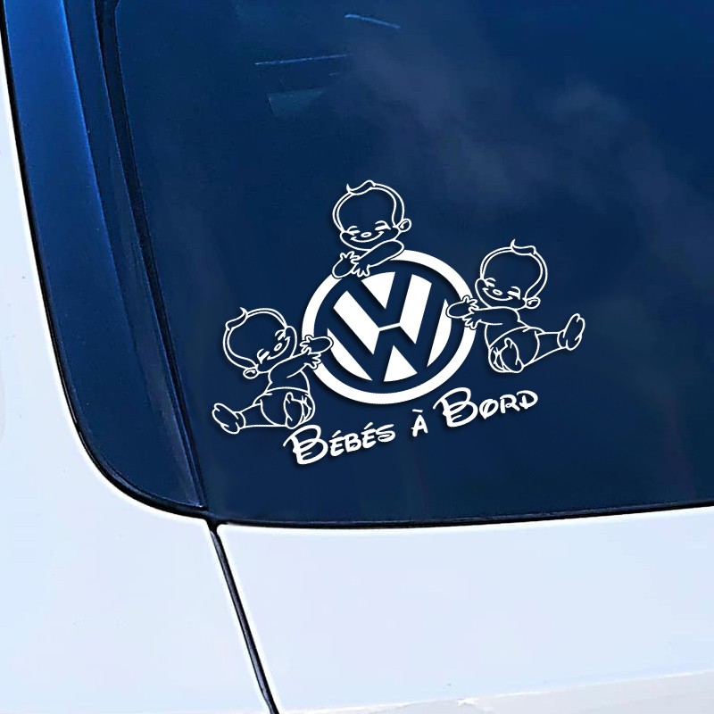 Sticker Bébés à Bord VW