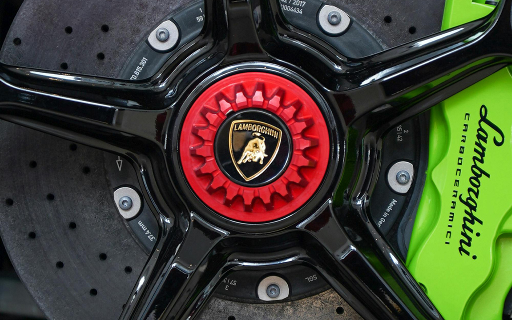 Brake caliper stickers